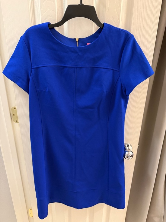 Betsey Johnson Dresses & Skirts - Betsey Johnson Royal Blue Short Sleeve Shift Dress